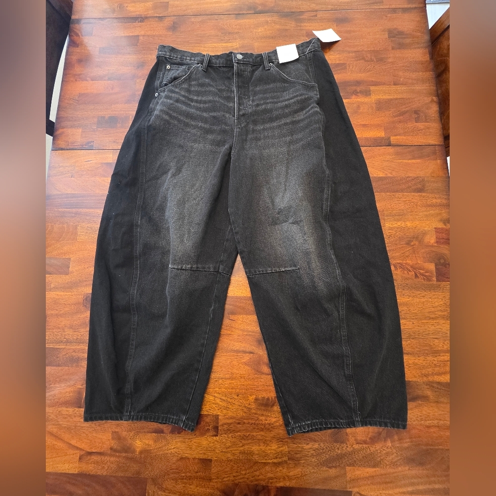 Universal Thread Women's High Rise Jeans - Black Size 16 New With Tag